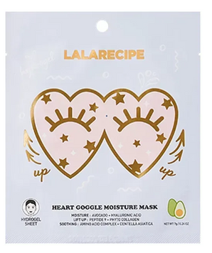 LaLa Recipe Heart Goggle Moisture Маска для шкіри навколо очей Уцінка до 03.27 ЦБ-00042092 фото