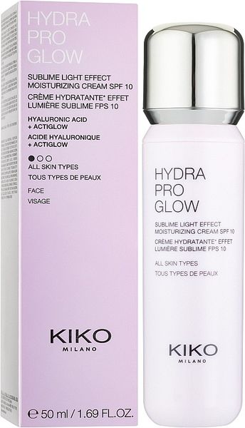 Kiko Milano Hydra Pro Glow SPF 10, 50 ml ЦБ-00029251 фото