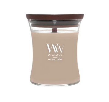 Woodwick Medium Patchouli Creme 275г Свічка ЦБ-00037807 фото