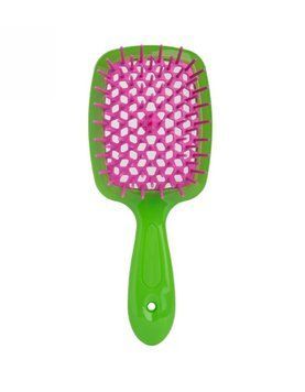 Janeke small superbrush Щітка Зелена з рожевим ЦБ-00022556 фото