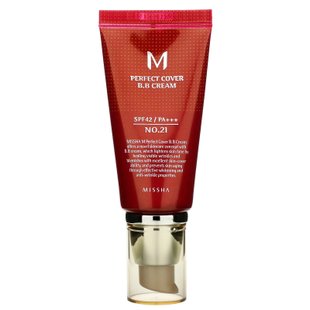 Missha BB Cream SPF42/PA++ з ідеальним покриттям №21 ЦБ-00017240 фото