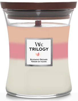 Woodwick Medium Trilogy Blooming Orchard 275г Свічка ЦБ-00037809 фото