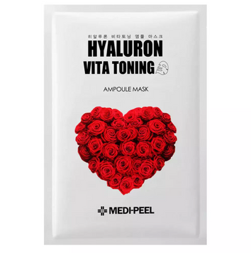 Medi Peel Hyaluron Vita Toning Тонізуюча ампульна листова маска ЦБ-00016988 фото