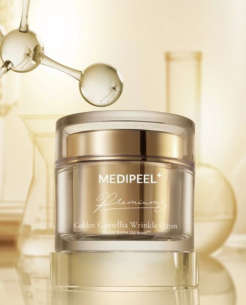 Medi-peel Peptide 9 Premium Gold Camellia Wrinkle Cream 50 ml ЦБ-00032931 фото
