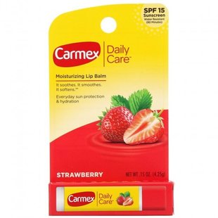 Carmex Classic Lip Balm Strawberry ЦБ-00024159 фото