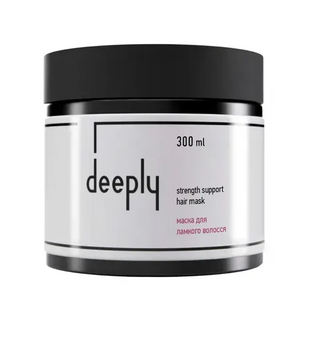 Deeply Strength Support Hair Mask 300ml Маска для ламкого волосся ЦБ-00042266 фото