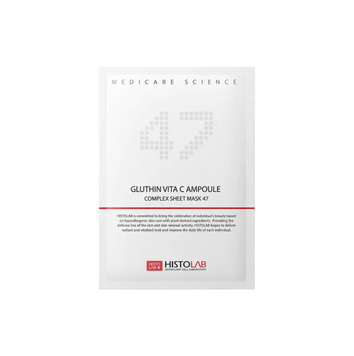 Histolab Gluthin Vita C Ampoule Complex Sheet 47% Маска з вітаміном С ЦБ-00037883 фото