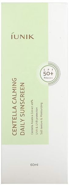 Iunik Centella Calming Daily Sunscreen SPF 50+ 60 ml ЦБ-00027518 фото