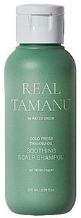 Rated Green Real Tamanu Cold Pressed Tamanu Oil Soothing Scalp Shampoo 100 мл ЦБ-00033485 фото