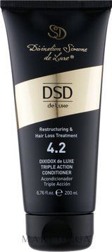 DSD de Luxe 4,2 Dixidox Triple Action Conditioner 200ml Відновлюючий кондиціонер Діксідокс Де Люкс ЦБ-00038160 фото