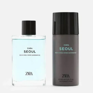 Zara Seoul 150ml Чоловічий набір ЦБ-00034682 фото